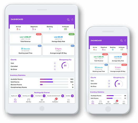Hotel PMS Mobile App